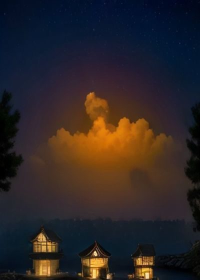 夜盗珍妃墓电影海报风格图，民国风格宫廷建筑夜景，月光下的神秘陵墓入口，湖蓝与金色色调，历史悬疑氛围浓郁